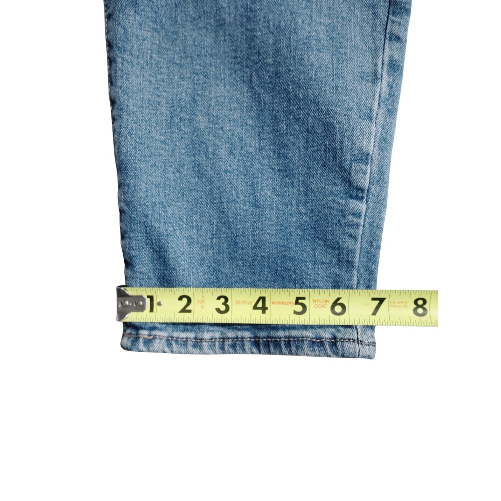 Old Navy‎ Curvy High Waisted Straight Leg Jeans Medium Wash Size 16 - Picture 6 of 8